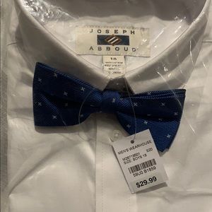 Boys size 18 white dress shirt and tie